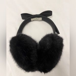 kate spade fur ear muffs